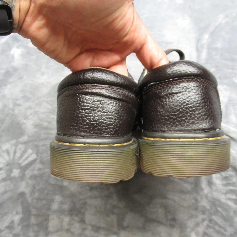 Dr. Martens Oxford Shoes Mens 11 M Brown Ashfeld Leather Lace Up‎ Chunky Classic